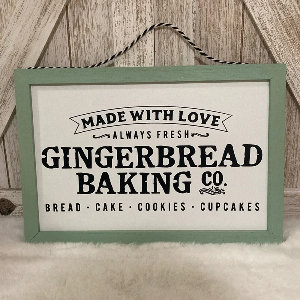 Target BP 2019 Christmas Gingerbread Baking Sign